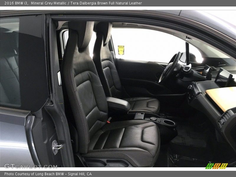 Mineral Grey Metallic / Tera Dalbergia Brown Full Natural Leather 2016 BMW i3