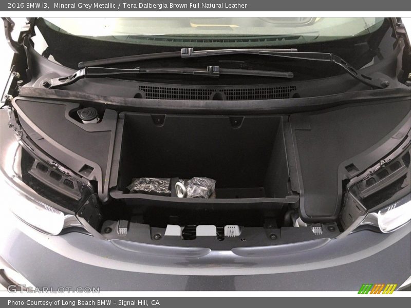 Mineral Grey Metallic / Tera Dalbergia Brown Full Natural Leather 2016 BMW i3