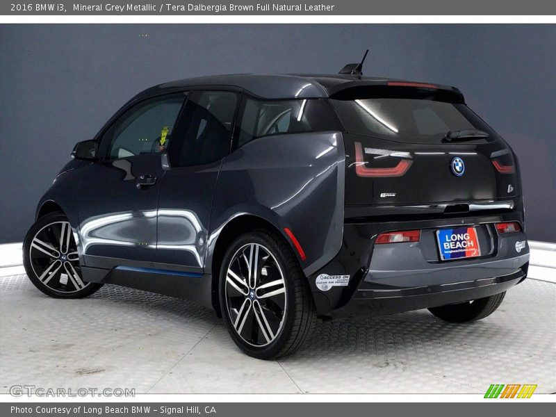 Mineral Grey Metallic / Tera Dalbergia Brown Full Natural Leather 2016 BMW i3