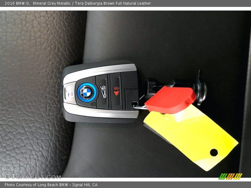Mineral Grey Metallic / Tera Dalbergia Brown Full Natural Leather 2016 BMW i3
