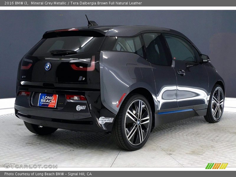 Mineral Grey Metallic / Tera Dalbergia Brown Full Natural Leather 2016 BMW i3