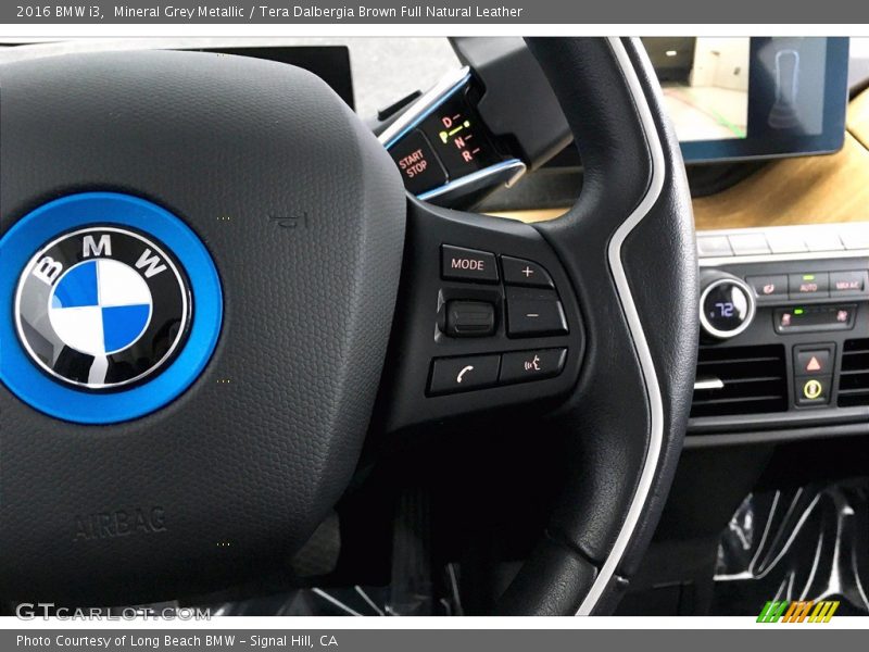 Mineral Grey Metallic / Tera Dalbergia Brown Full Natural Leather 2016 BMW i3