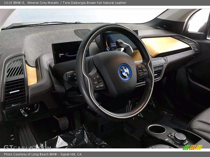 Mineral Grey Metallic / Tera Dalbergia Brown Full Natural Leather 2016 BMW i3