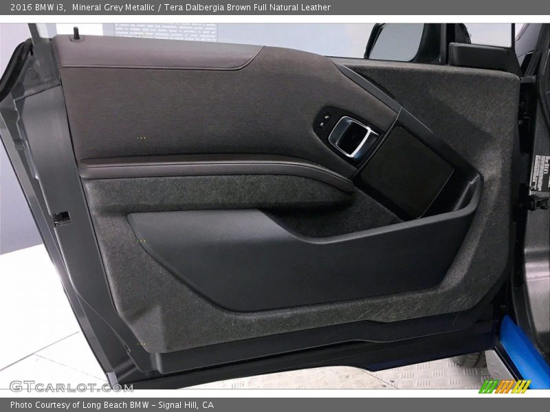 Mineral Grey Metallic / Tera Dalbergia Brown Full Natural Leather 2016 BMW i3