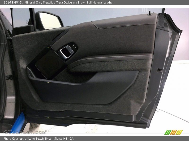 Mineral Grey Metallic / Tera Dalbergia Brown Full Natural Leather 2016 BMW i3