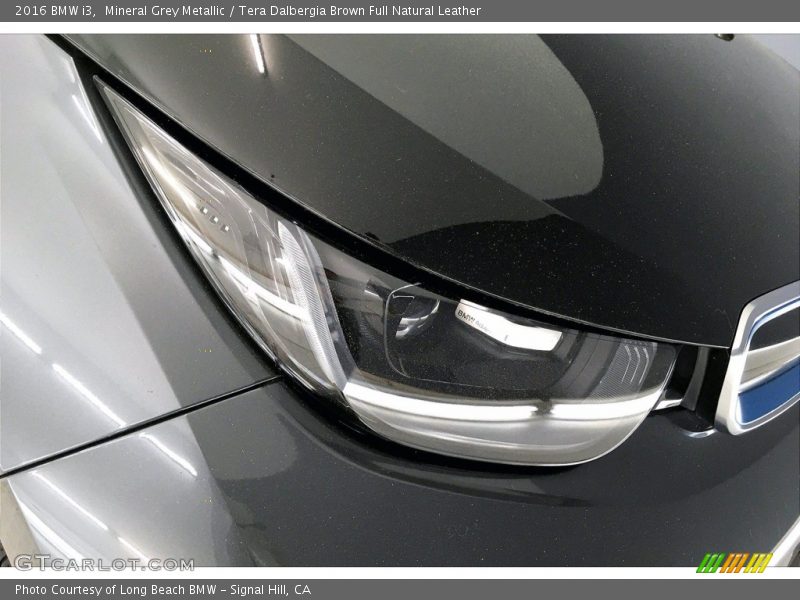 Mineral Grey Metallic / Tera Dalbergia Brown Full Natural Leather 2016 BMW i3