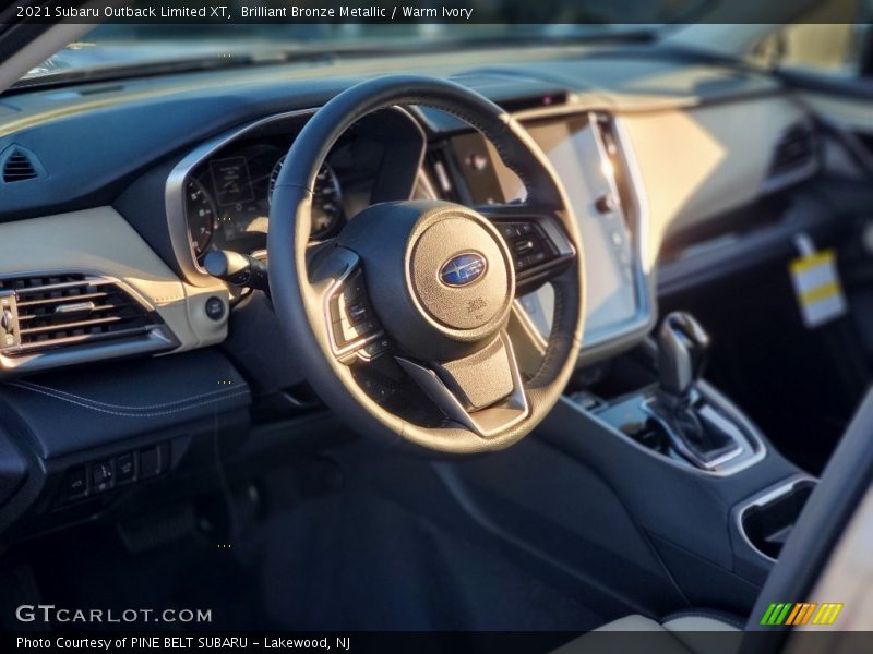 Brilliant Bronze Metallic / Warm Ivory 2021 Subaru Outback Limited XT