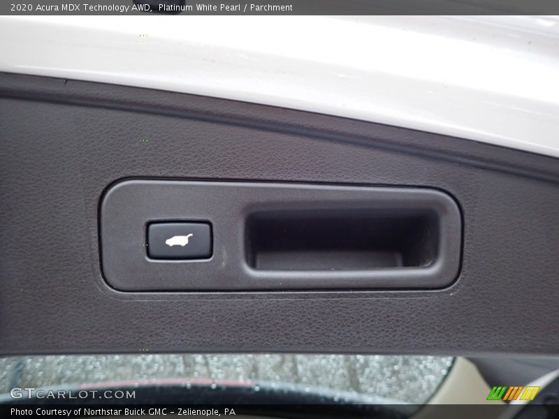 Platinum White Pearl / Parchment 2020 Acura MDX Technology AWD
