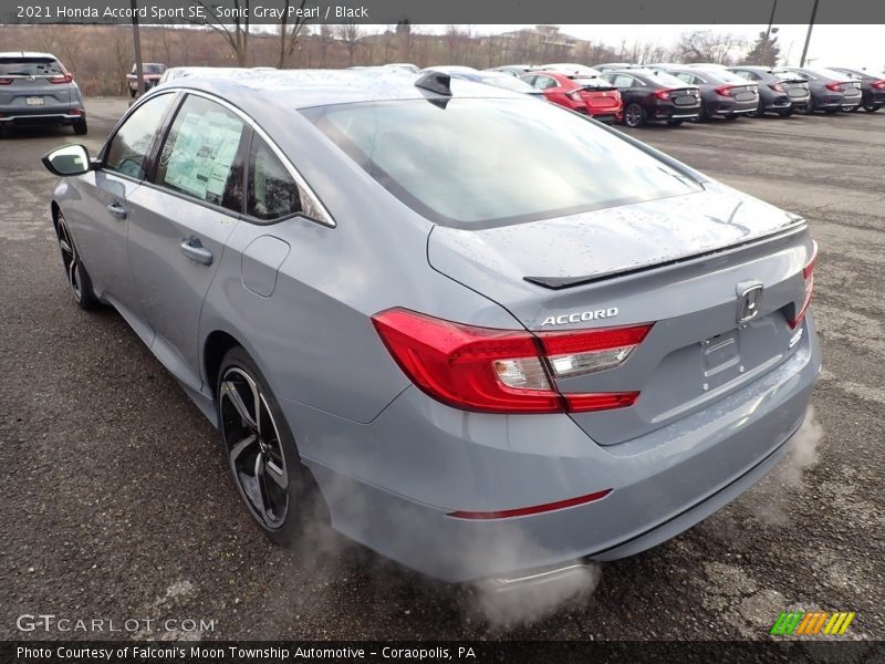 Sonic Gray Pearl / Black 2021 Honda Accord Sport SE