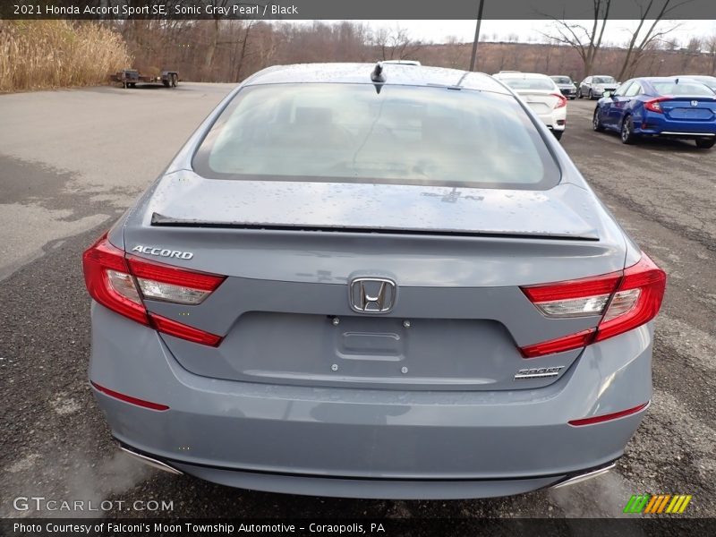 Sonic Gray Pearl / Black 2021 Honda Accord Sport SE