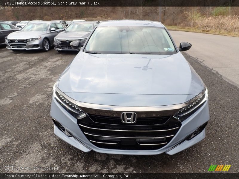 Sonic Gray Pearl / Black 2021 Honda Accord Sport SE