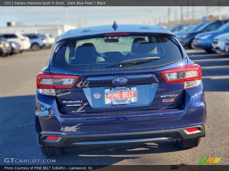 Dark Blue Pearl / Black 2021 Subaru Impreza Sport 5-Door
