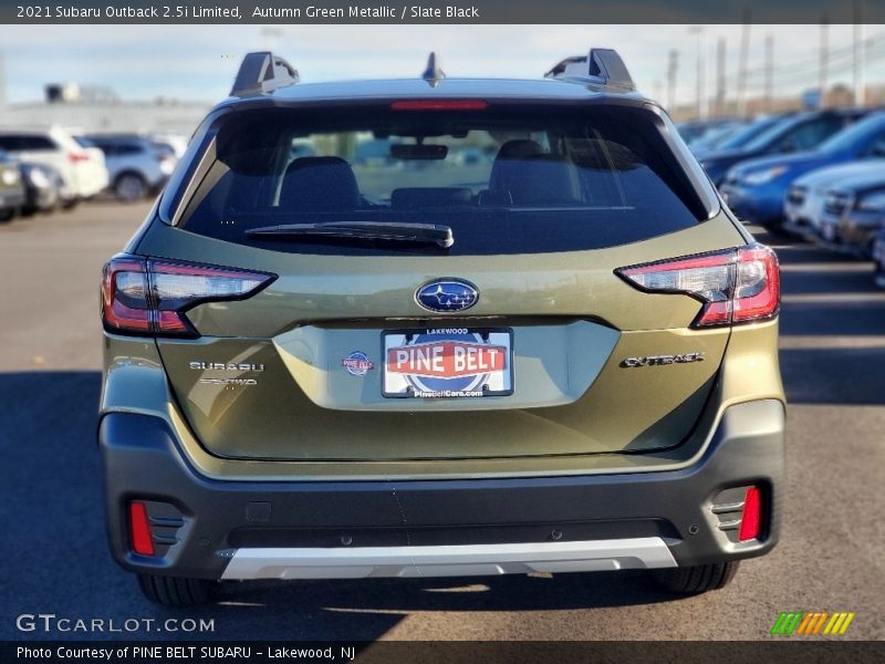 Autumn Green Metallic / Slate Black 2021 Subaru Outback 2.5i Limited