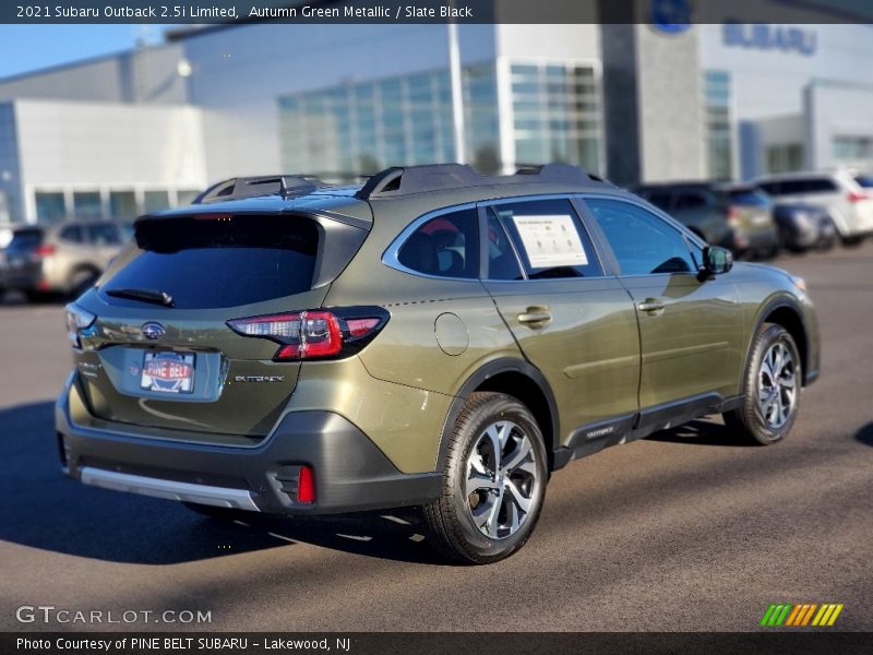Autumn Green Metallic / Slate Black 2021 Subaru Outback 2.5i Limited