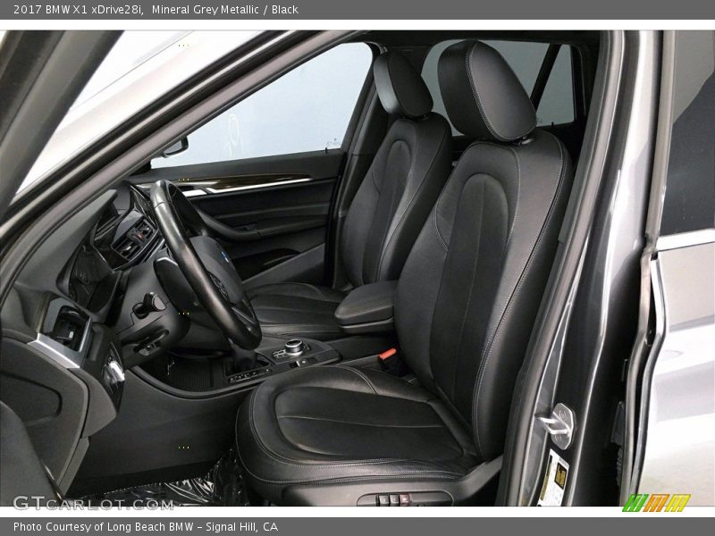Mineral Grey Metallic / Black 2017 BMW X1 xDrive28i