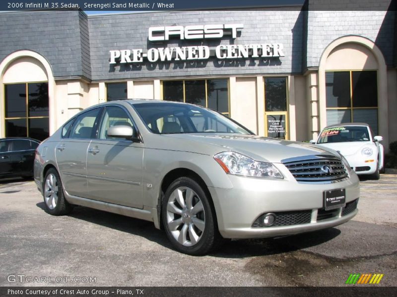 Serengeti Sand Metallic / Wheat 2006 Infiniti M 35 Sedan