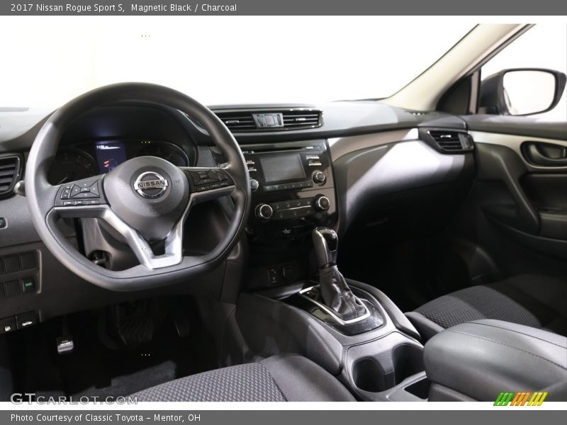  2017 Rogue Sport S Charcoal Interior