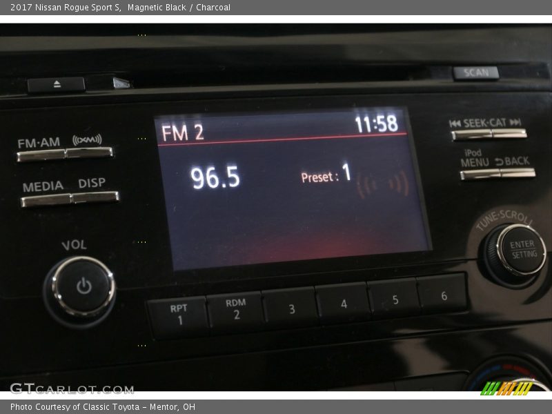 Audio System of 2017 Rogue Sport S