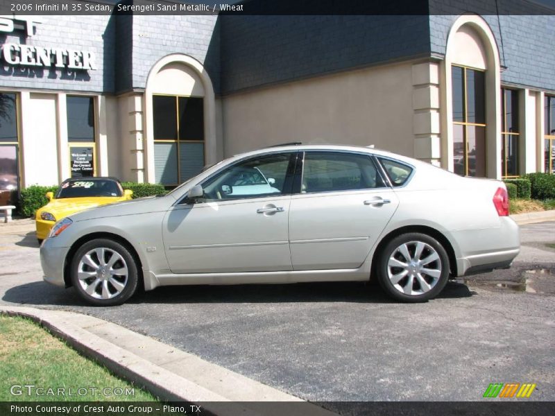 Serengeti Sand Metallic / Wheat 2006 Infiniti M 35 Sedan