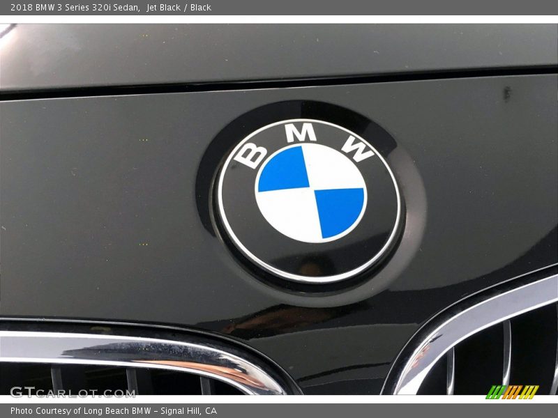 Jet Black / Black 2018 BMW 3 Series 320i Sedan