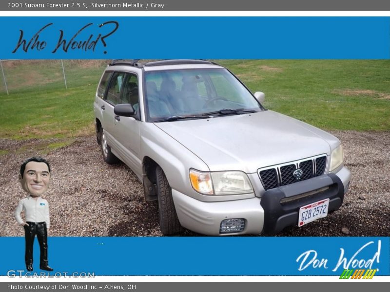 Silverthorn Metallic / Gray 2001 Subaru Forester 2.5 S