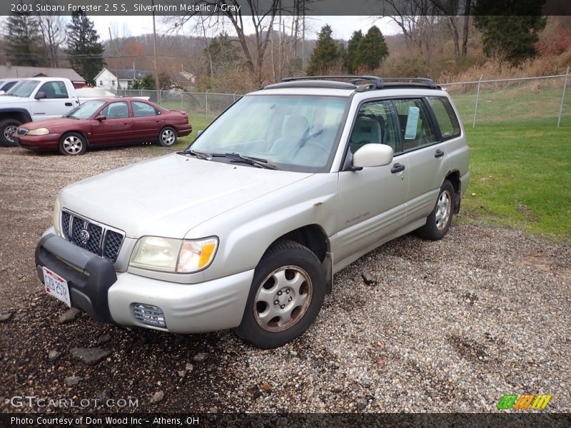 Silverthorn Metallic / Gray 2001 Subaru Forester 2.5 S