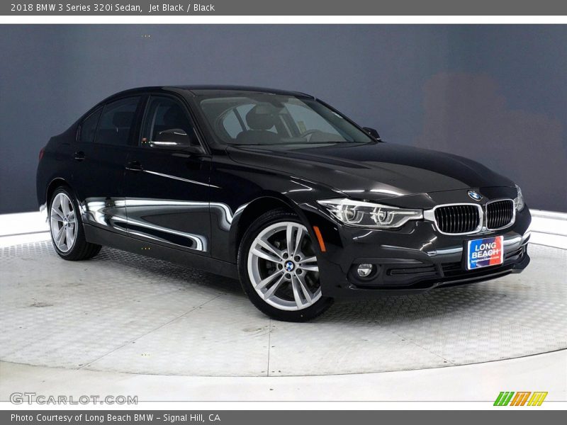 Jet Black / Black 2018 BMW 3 Series 320i Sedan