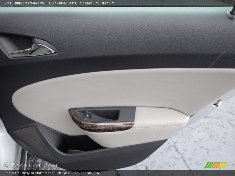 Quicksilver Metallic / Medium Titanium 2013 Buick Verano FWD