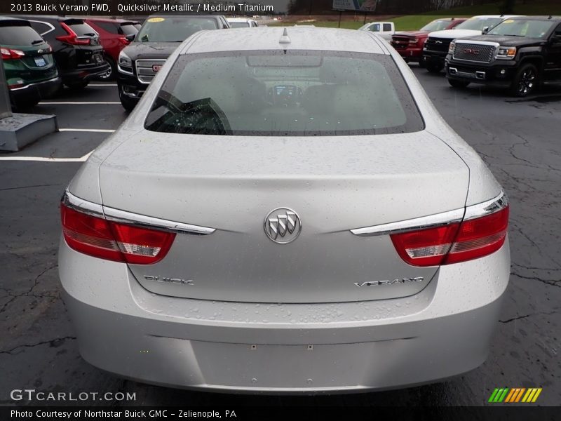 Quicksilver Metallic / Medium Titanium 2013 Buick Verano FWD