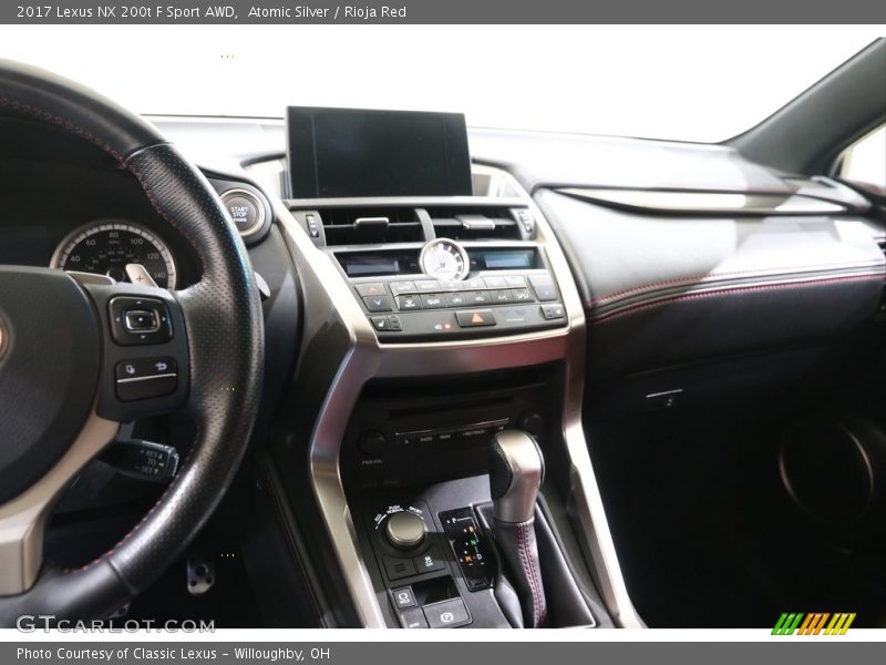 Atomic Silver / Rioja Red 2017 Lexus NX 200t F Sport AWD