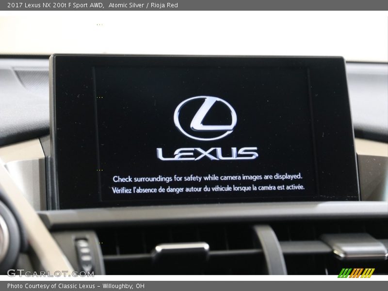 Atomic Silver / Rioja Red 2017 Lexus NX 200t F Sport AWD
