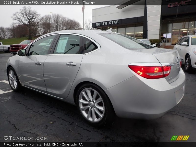 Quicksilver Metallic / Medium Titanium 2013 Buick Verano FWD