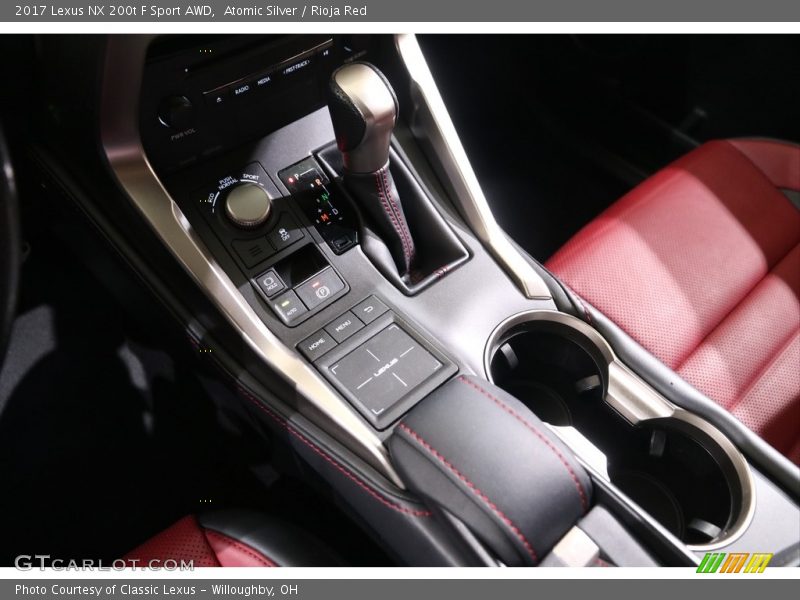 Atomic Silver / Rioja Red 2017 Lexus NX 200t F Sport AWD