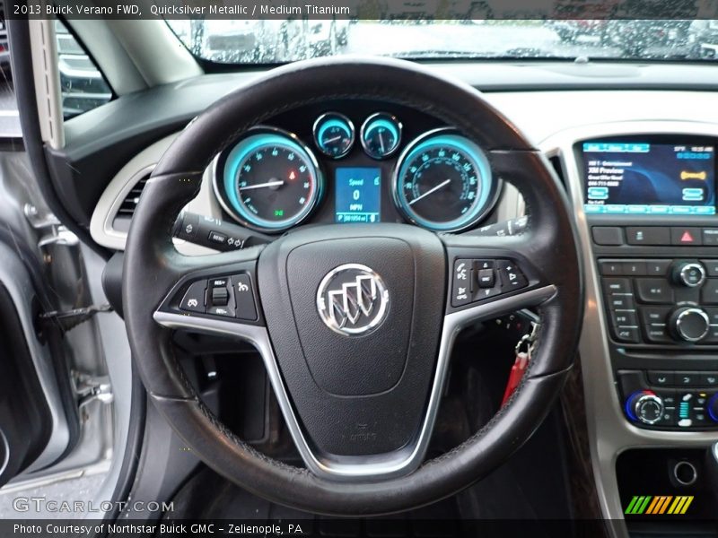 Quicksilver Metallic / Medium Titanium 2013 Buick Verano FWD
