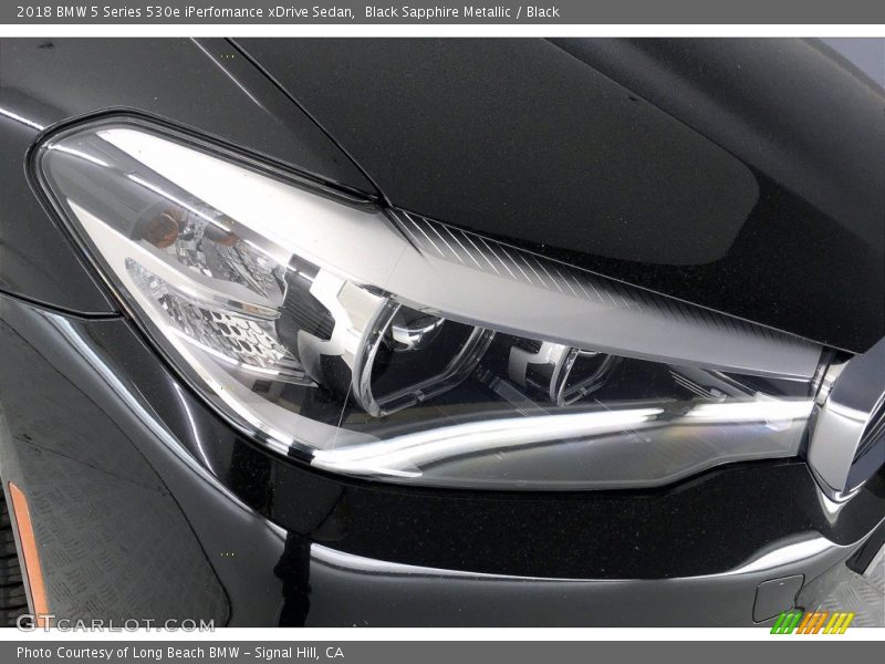 Black Sapphire Metallic / Black 2018 BMW 5 Series 530e iPerfomance xDrive Sedan