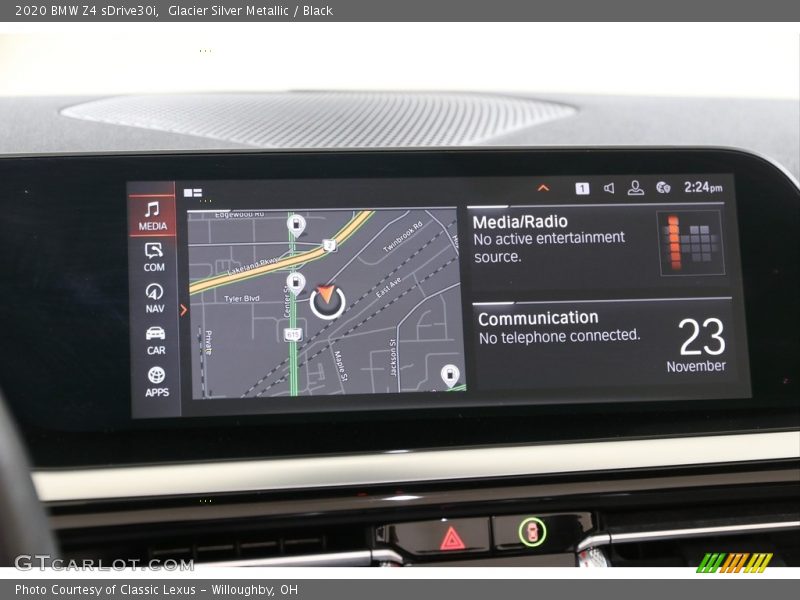 Controls of 2020 Z4 sDrive30i