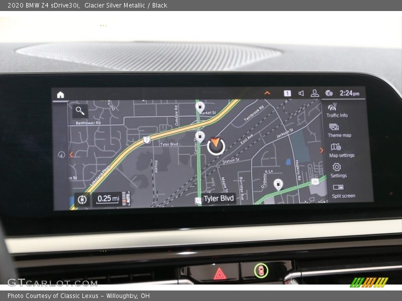 Navigation of 2020 Z4 sDrive30i