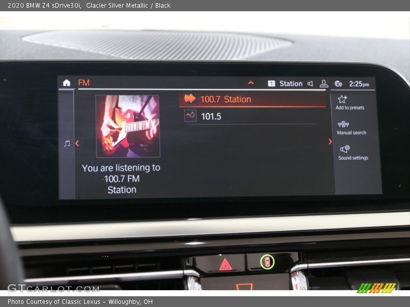 Glacier Silver Metallic / Black 2020 BMW Z4 sDrive30i