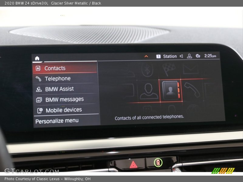 Glacier Silver Metallic / Black 2020 BMW Z4 sDrive30i