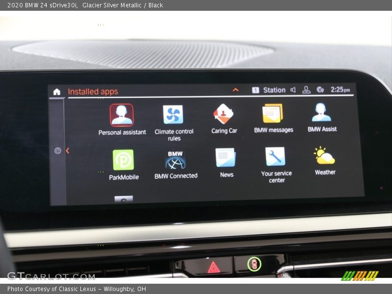 Glacier Silver Metallic / Black 2020 BMW Z4 sDrive30i