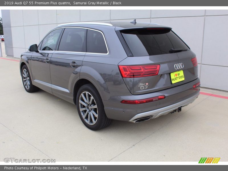 Samurai Gray Metallic / Black 2019 Audi Q7 55 Premium Plus quattro