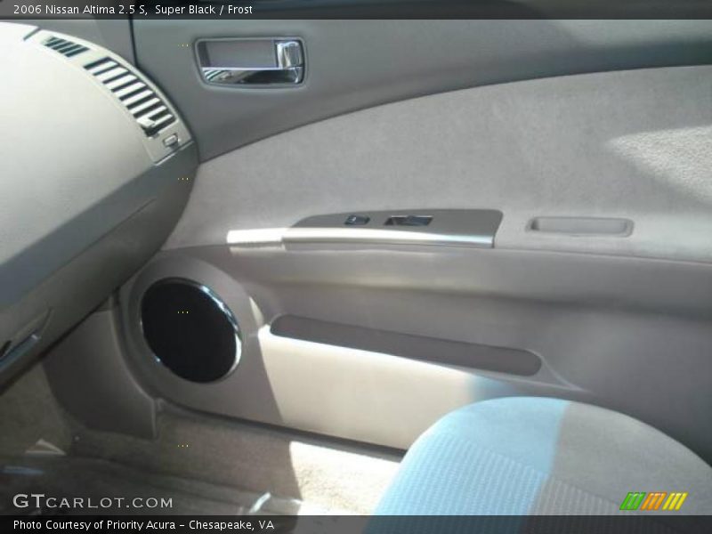 Super Black / Frost 2006 Nissan Altima 2.5 S
