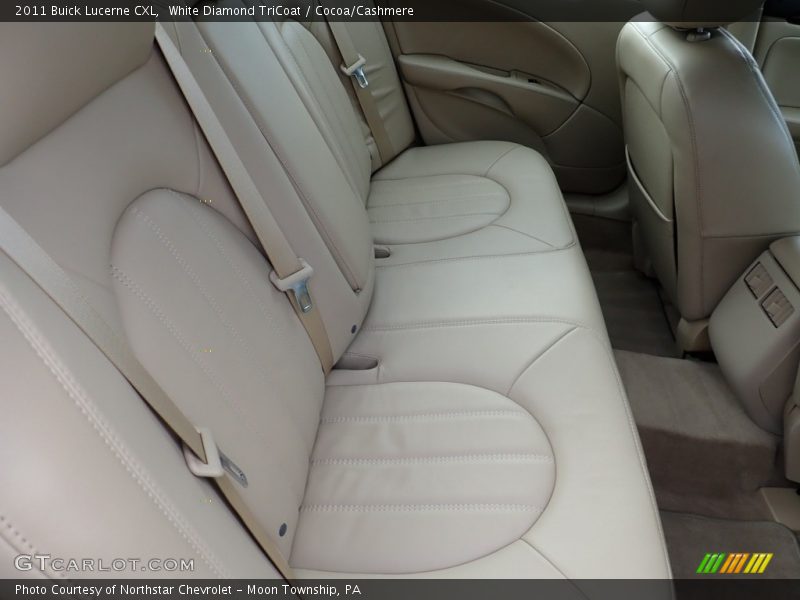 White Diamond TriCoat / Cocoa/Cashmere 2011 Buick Lucerne CXL