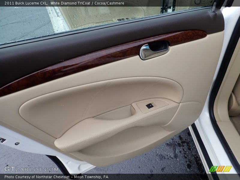 White Diamond TriCoat / Cocoa/Cashmere 2011 Buick Lucerne CXL