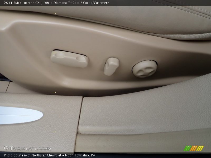 White Diamond TriCoat / Cocoa/Cashmere 2011 Buick Lucerne CXL