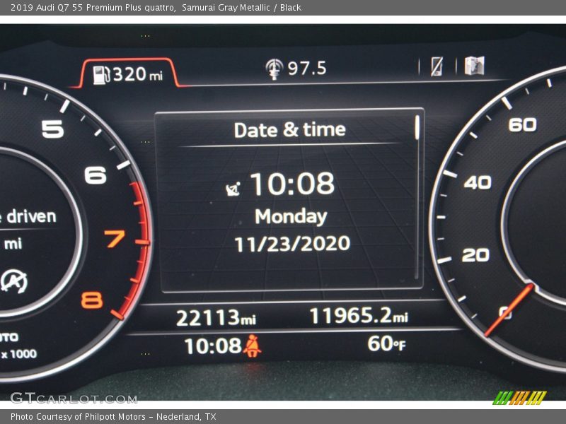 Samurai Gray Metallic / Black 2019 Audi Q7 55 Premium Plus quattro