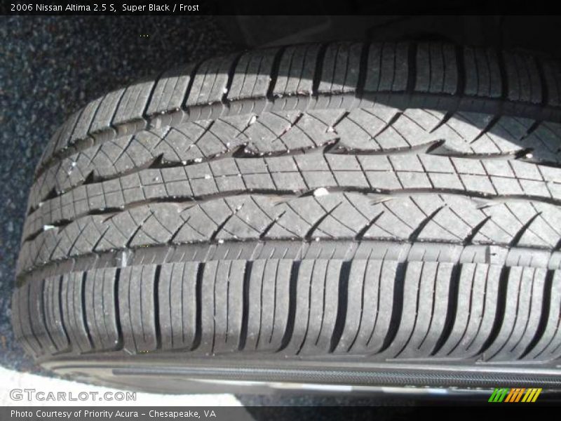 Super Black / Frost 2006 Nissan Altima 2.5 S