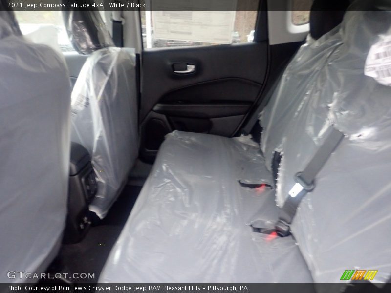 White / Black 2021 Jeep Compass Latitude 4x4