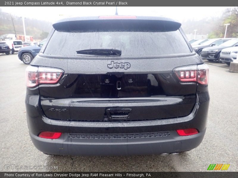 Diamond Black Crystal Pearl / Black 2021 Jeep Compass Latitude 4x4