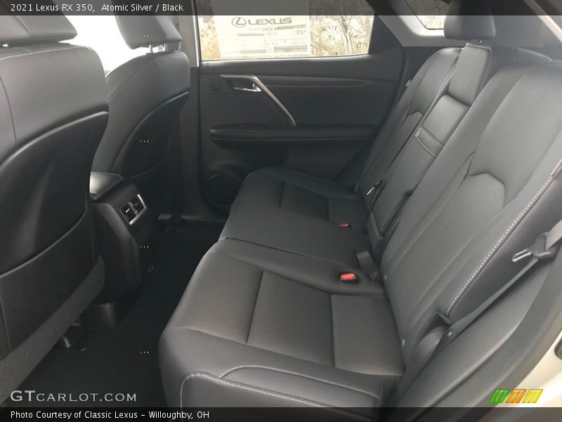 Atomic Silver / Black 2021 Lexus RX 350